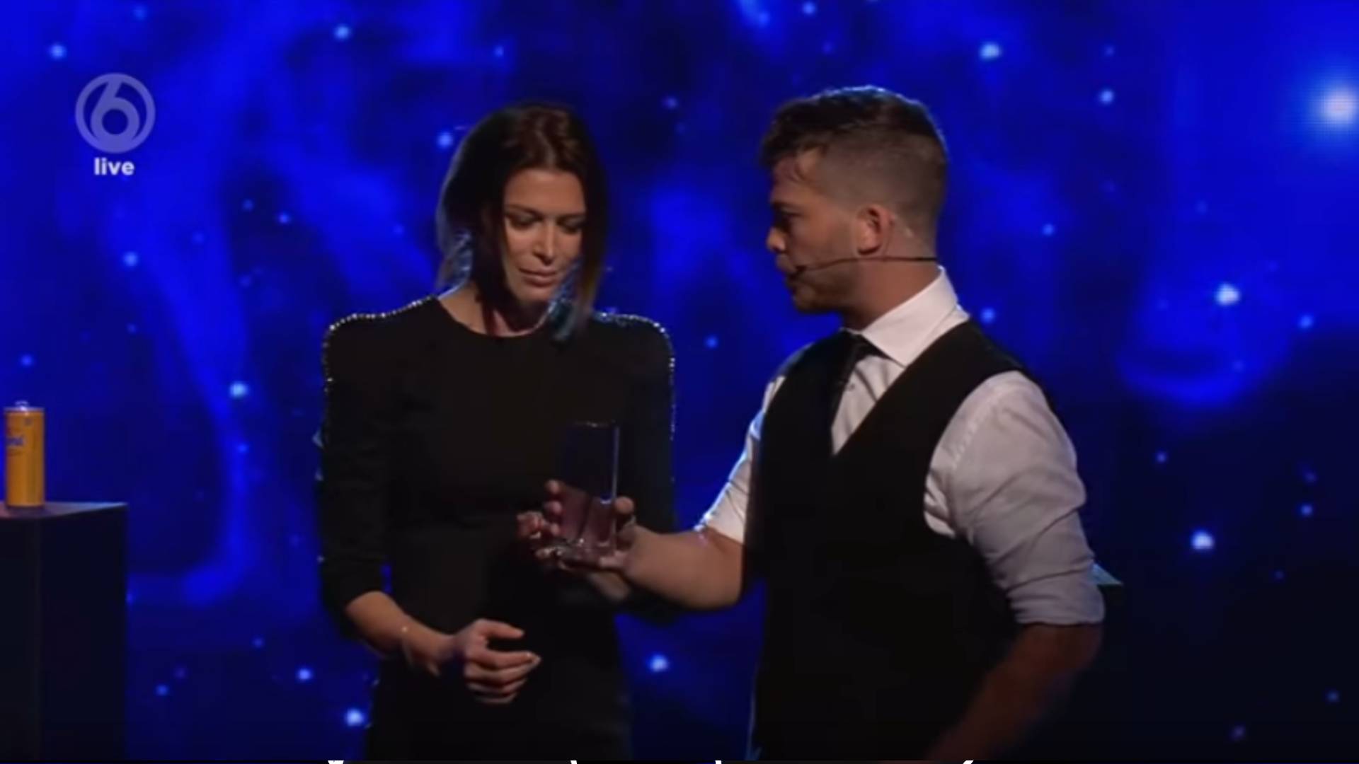 Marc Morelli live op tv bij de Uri Geller show - Mindmasters.