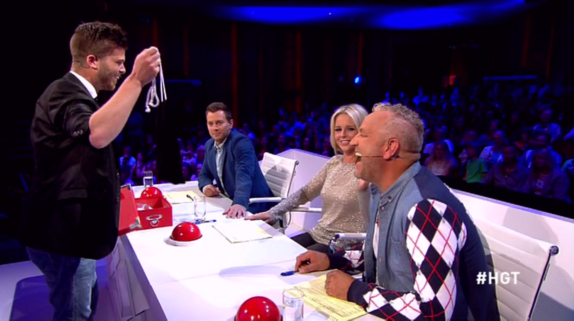 Hollands got talent Goochelaar